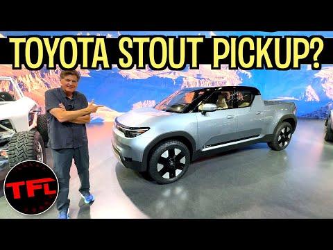 Toyota's New Electric Pickup Truck: The ToyotaU Unveiled at Japan Mobility Show 2023
