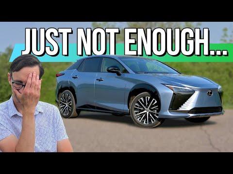 Discover the Lexus RZ450e: A Detailed Review of the All-Electric SUV