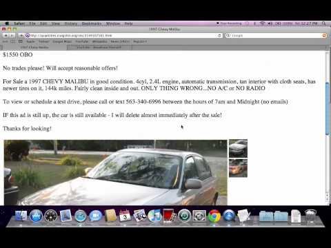 How to Find Affordable Used Cars on Craigslist: Expert Tips
