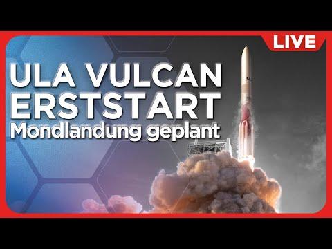 Innovativer Raketenstart: ULA Vulcan Centaur Erstflug mit privatem Peregrine Mondlander