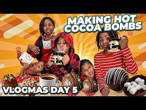 Delicious Hot Cocoa Bombs: A Family Vlogmas Adventure