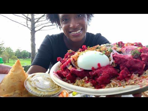 Delicious Indian Food Mukbang: Chicken Biryani, Samosa, and More!