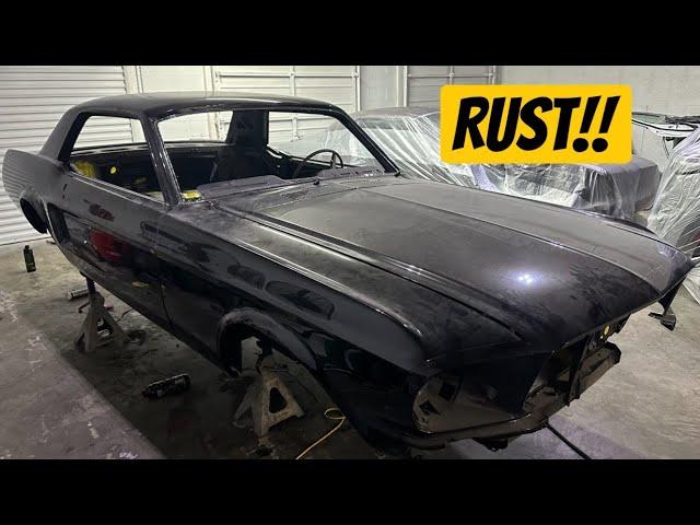 Revamping a 1967 Ford Mustang: A Workshop Transformation