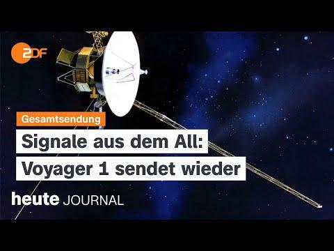 AfD Spionagevorwürfe und Voyager 1 Signale: Aktuelle Entwicklungen im heute journal