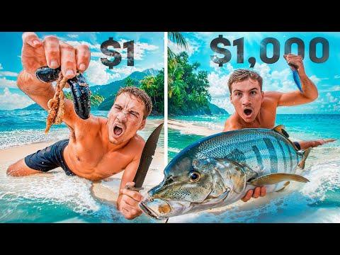 Unveiling the Thrilling $1 vs $1000 Seafood Catch and Cook Challenge