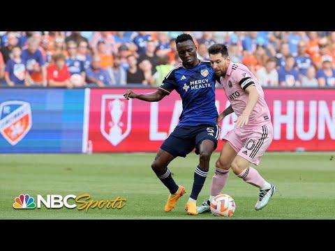 Exciting Moments in the Inter Miami vs. FC Cincinnati Match