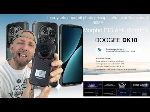 Découvrez le nouveau smartphone robuste Doogee DK10 5G avec des fonctionnalités avancées