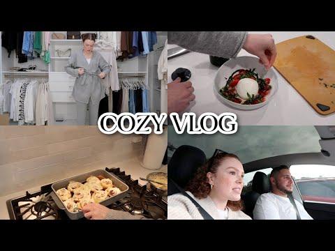 Cozy Weekend Vlog: Homemade Cinnamon Rolls, BBQ, and Family Gathering