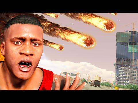 Surviving a Meteor Shower Chaos in GTA 5