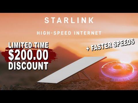 SpaceX Starlink: Refurbished Units Offer $200 Discount & Faster Speeds