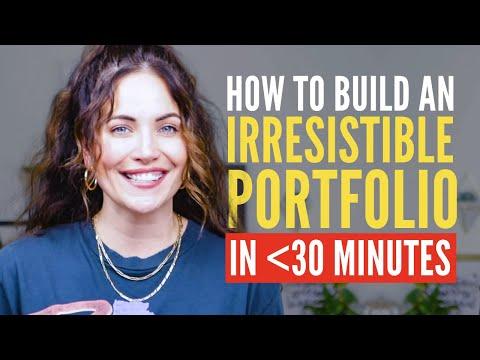 How to Build an Irresistible Copywriting Portfolio in Under 30 Minutes