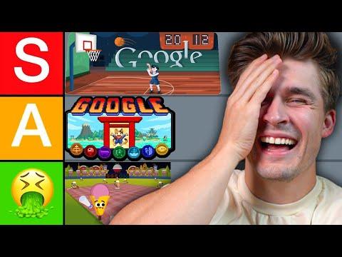 Ranking and Categorizing Popular Google Doodle Games: A Comprehensive Guide