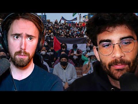 Controversy Surrounding Asmongold's Response to UCLA Protestors