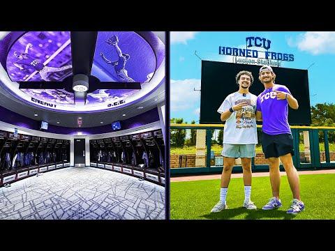 Explore the TCU Horned Frogs $20,000,000 Baseball Facility!