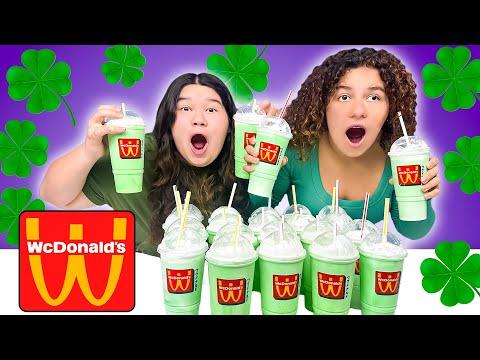 Unique McDonald's Shamrock Milkshake Slime Challenge: A Fun and Surprising Twist