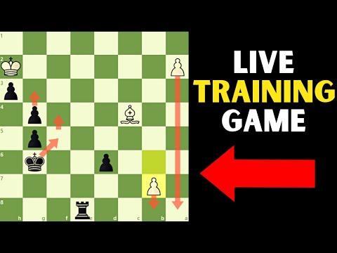 Mastering Chess Strategy: A Live Training Game Analysis