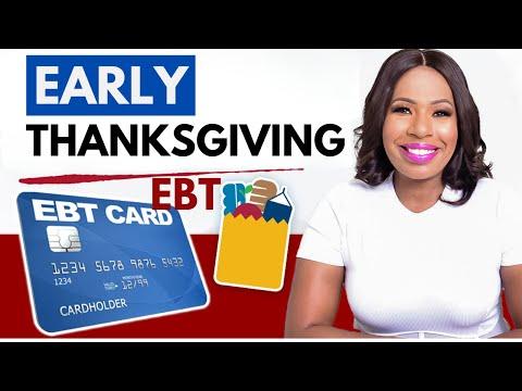 EBT Benefits Update: Thanksgiving Payouts and SNAP Backlog Resolutions