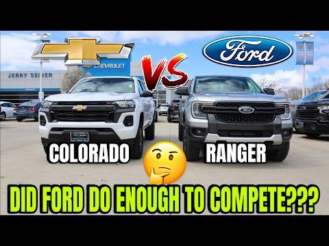 Ford Ranger vs Chevy Colorado: A Detailed Comparison of Midsize Trucks