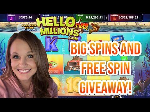 Unleash Your Luck with Hello Millions Social Casino! Exclusive Free Spins Giveaway Inside