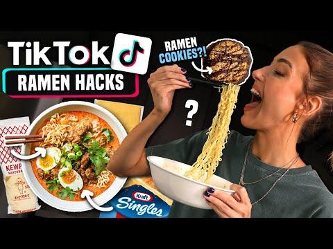 Discovering the Best Ramen Hacks: A TikTok Experiment