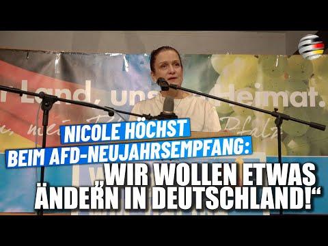 Nicole Höchst: AfD-Neujahrsempfang und die Ziele der Partei