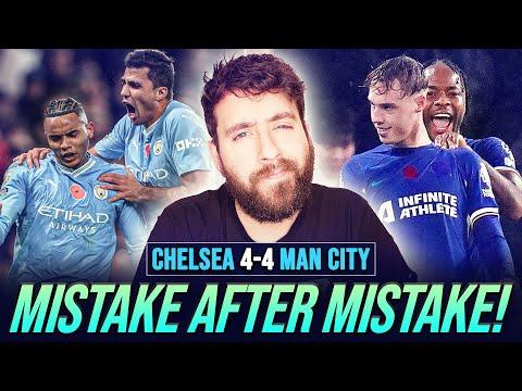 Manchester City vs Chelsea: A 4-4 Draw at Stamford Bridge