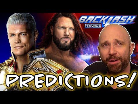 Exciting Predictions for WWE Backlash France