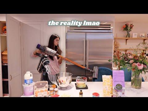 Baking Day Fun: YouTuber's New Home Morning Routine and Kitchen Adventures