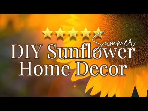 Create Stunning DIY Rustic Summer Sunflower Decor for Your Home and Patio
