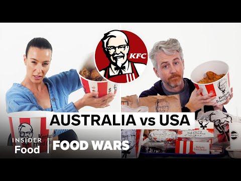 US vs Australia KFC: A Detailed Comparison of Menu Offerings