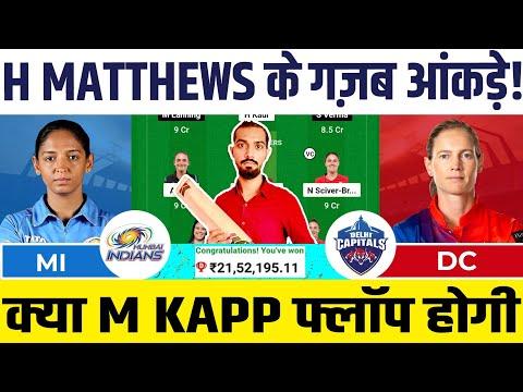 Exciting Women's Premier League 2024: Mumbai vs Delhi Dream11 Preview