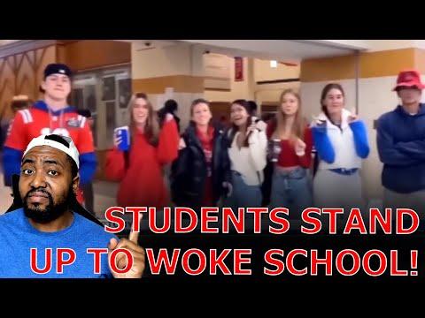 Controversy at Wesley High School: Students Protest Ban on Patriotic Clothing