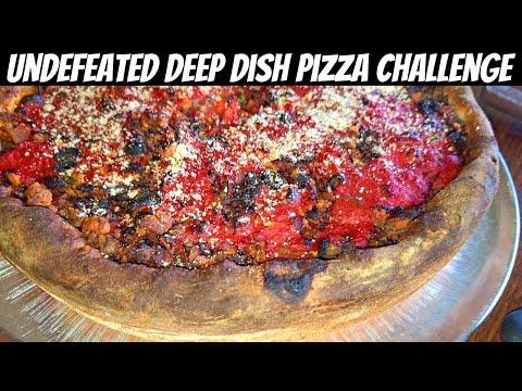 Unleashing My Appetite: Conquering the Deep Dish Pizza Challenge at The Oven in Owensboro