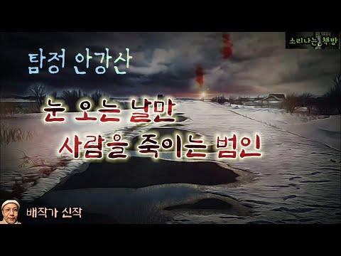 눈 오는 날만 사람을 죽이는 범인_탐정 안강산 93화 (오디오북|자막) Detective Audio Story SEO