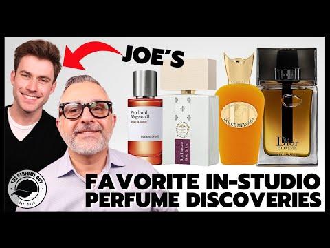 Discovering Joe's Top Fragrance Picks in the Studio