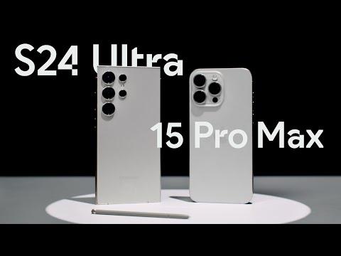 Samsung S24 Ultra vs iPhone 15 Pro Max: Der ultimative Vergleich