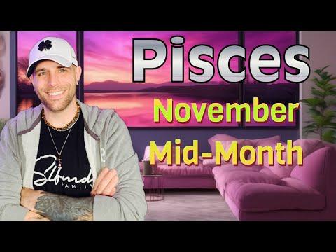 November 2023 Pisces Mid-Month Reading: Navigating Relationships and Healing