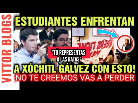 Estudiantes desafían a Xochilt Galvez en la Ibero: Verdades Reveladas