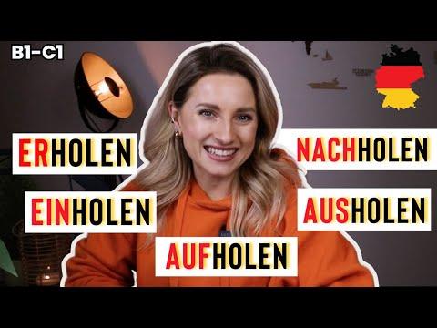 8 Verben mit HOLEN: Erweitere deinen Wortschatz in Deutsch