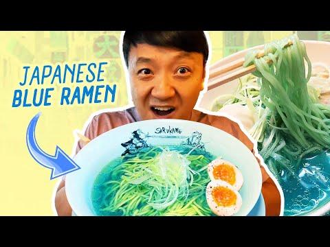 Discovering Japanese and Korean Delights: From Blue Ramen to Spicy BBQ