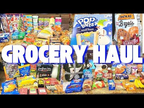 Grocery Haul Delight: A YouTuber's Holiday Shopping Adventure