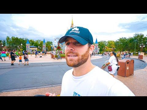 Exploring the Magic Kingdom in Rainy Weather: A Vlogger's Experience