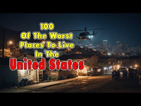 Discover the Worst Places to Live in the United States