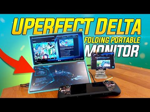 Revolutionize Your Workspace with U Perfect Delta and Steam Deck: A Foldable Display and Multi-Device Gaming Experience