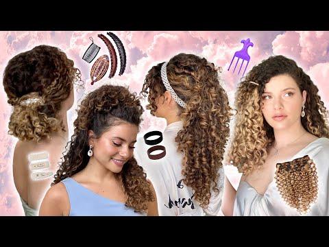4 Easy Formal Hairstyles for Curly Hair: Step-by-Step Guide