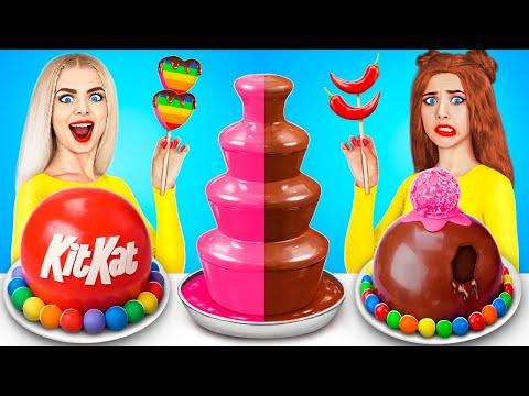 Chocolate Fountain Mishaps: A Mukbang Adventure Gone Wrong