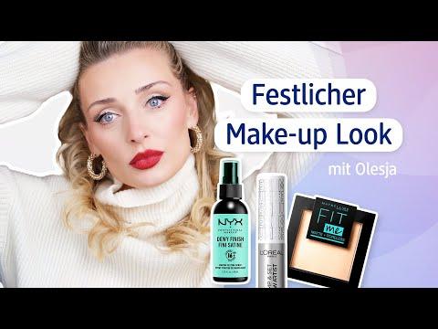 Festlicher Make-up Look mit Olesja - Schritt-für-Schritt Anleitung