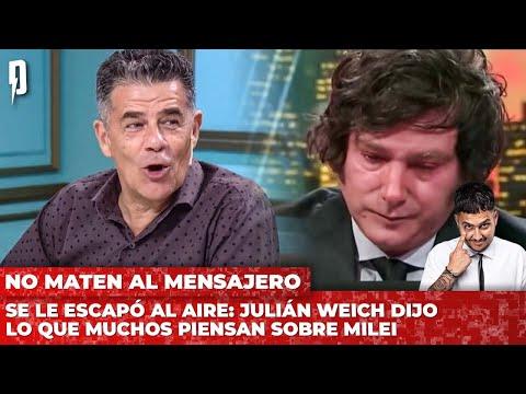 Julián Weich: Reflexiones sobre el gobierno de Milei y la importancia de la ayuda social