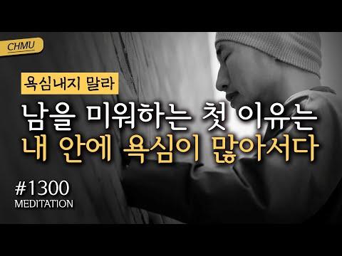 귀국 첫방송: 귓전명상대학 1300일차 수행