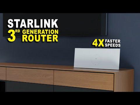 Introducing the SpaceX Starlink Generation 3 Router: Boost Your Home Coverage with WiFi 6